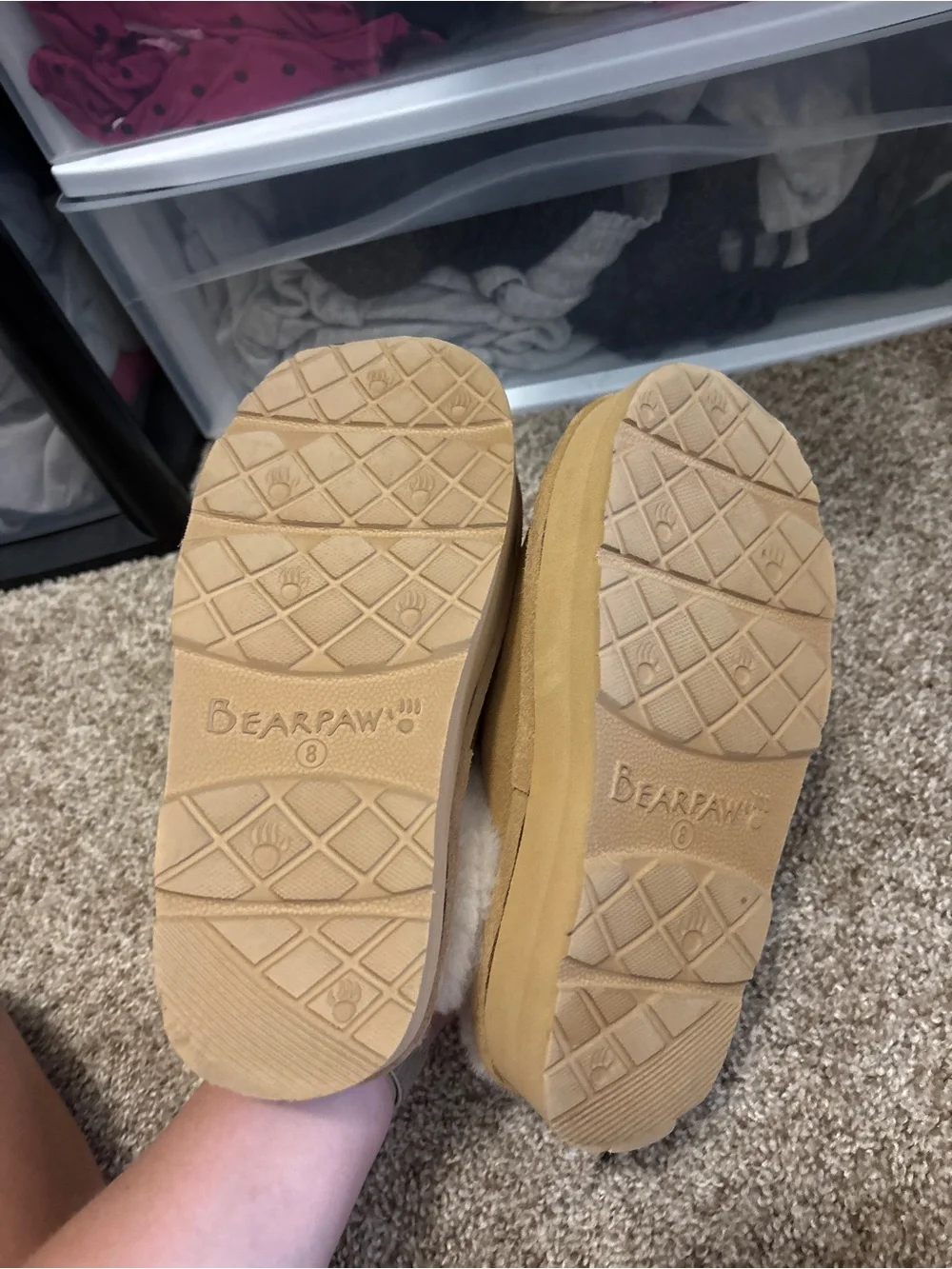 BearPaw Platform Slippers
